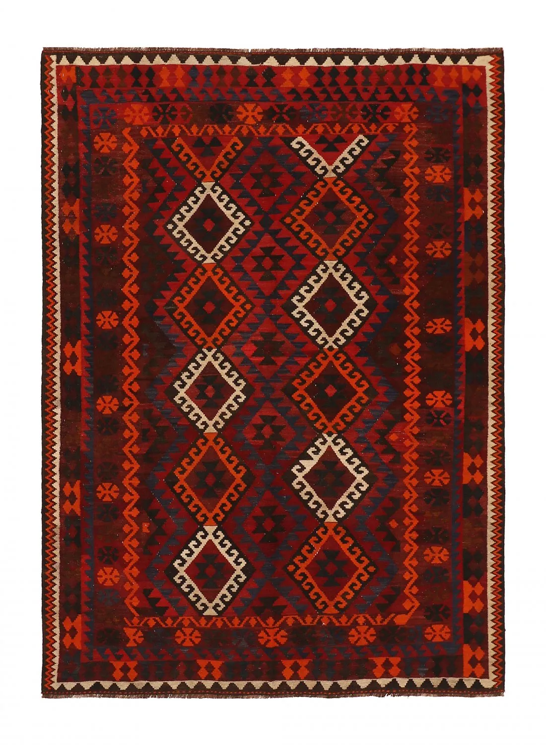 Orientalsk kelimteppe 276 x 198 cm
