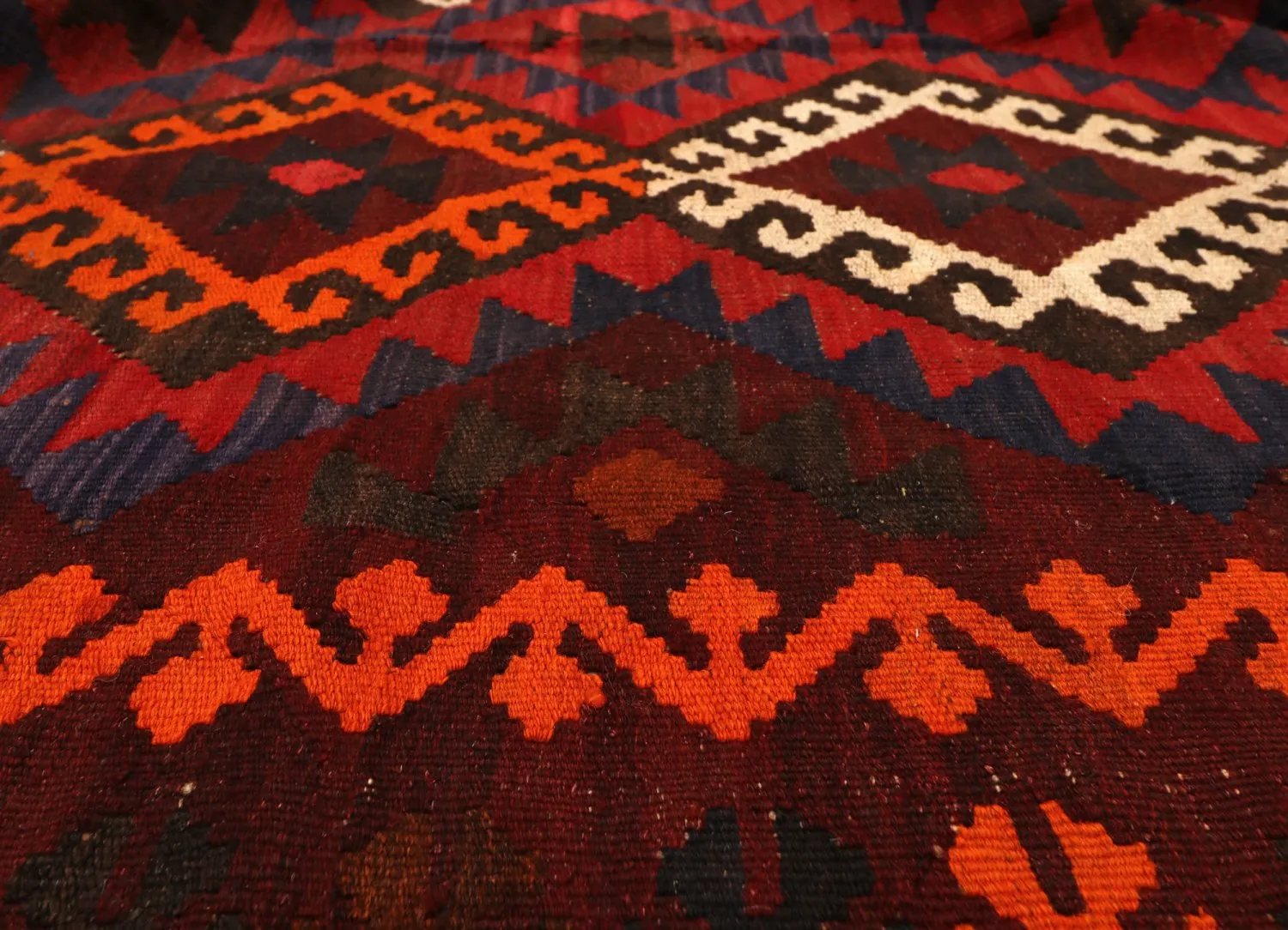 Orientalsk kelimteppe 276 x 198 cm