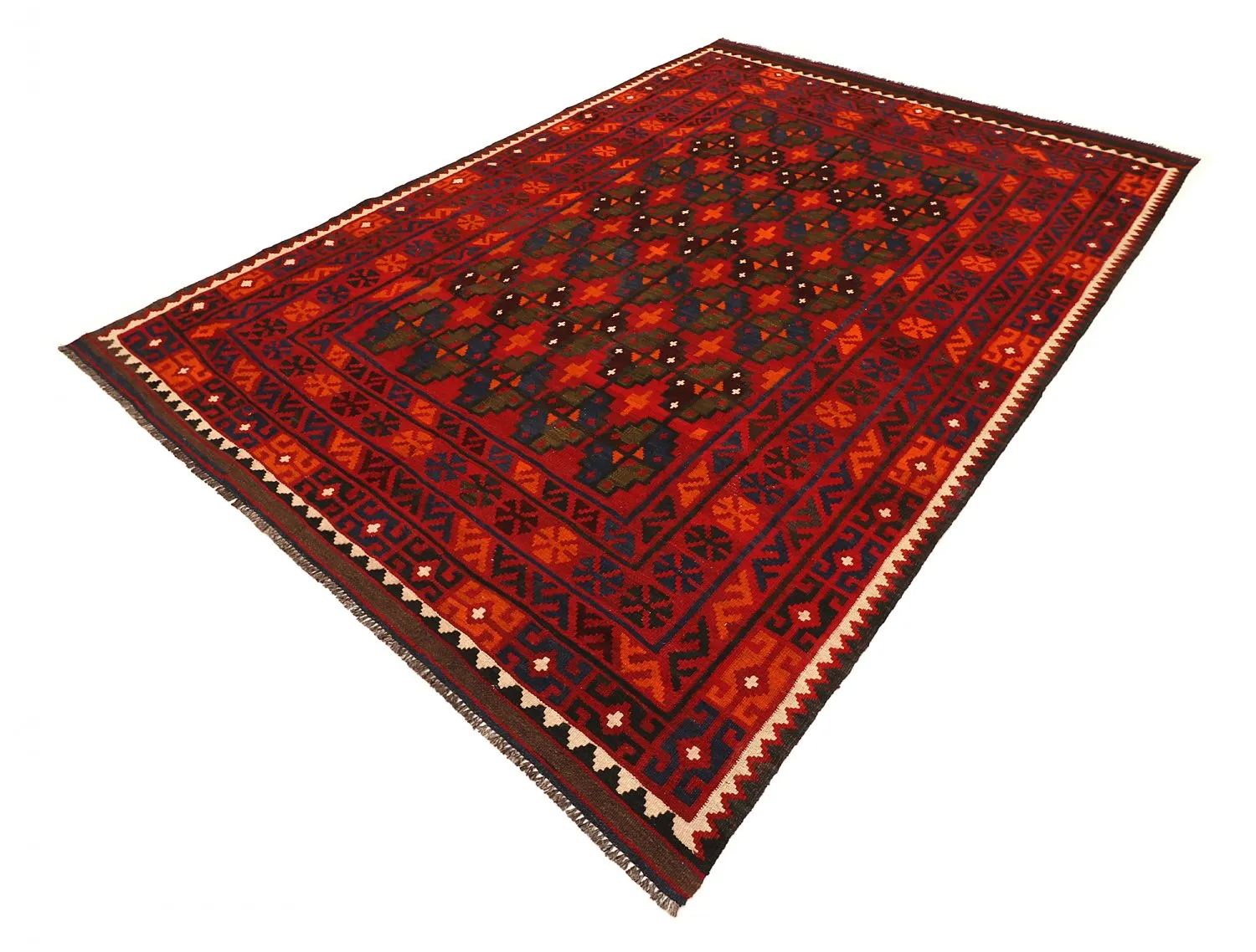Orientalsk kelimteppe 302 x 207 cm