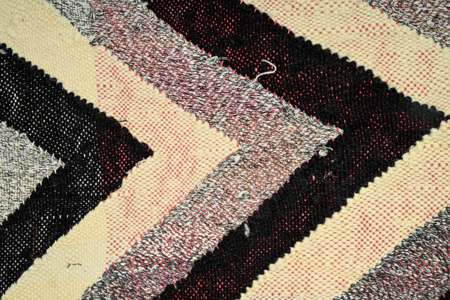 Marokkansk Boucherouite-teppe 150 x 280 cm