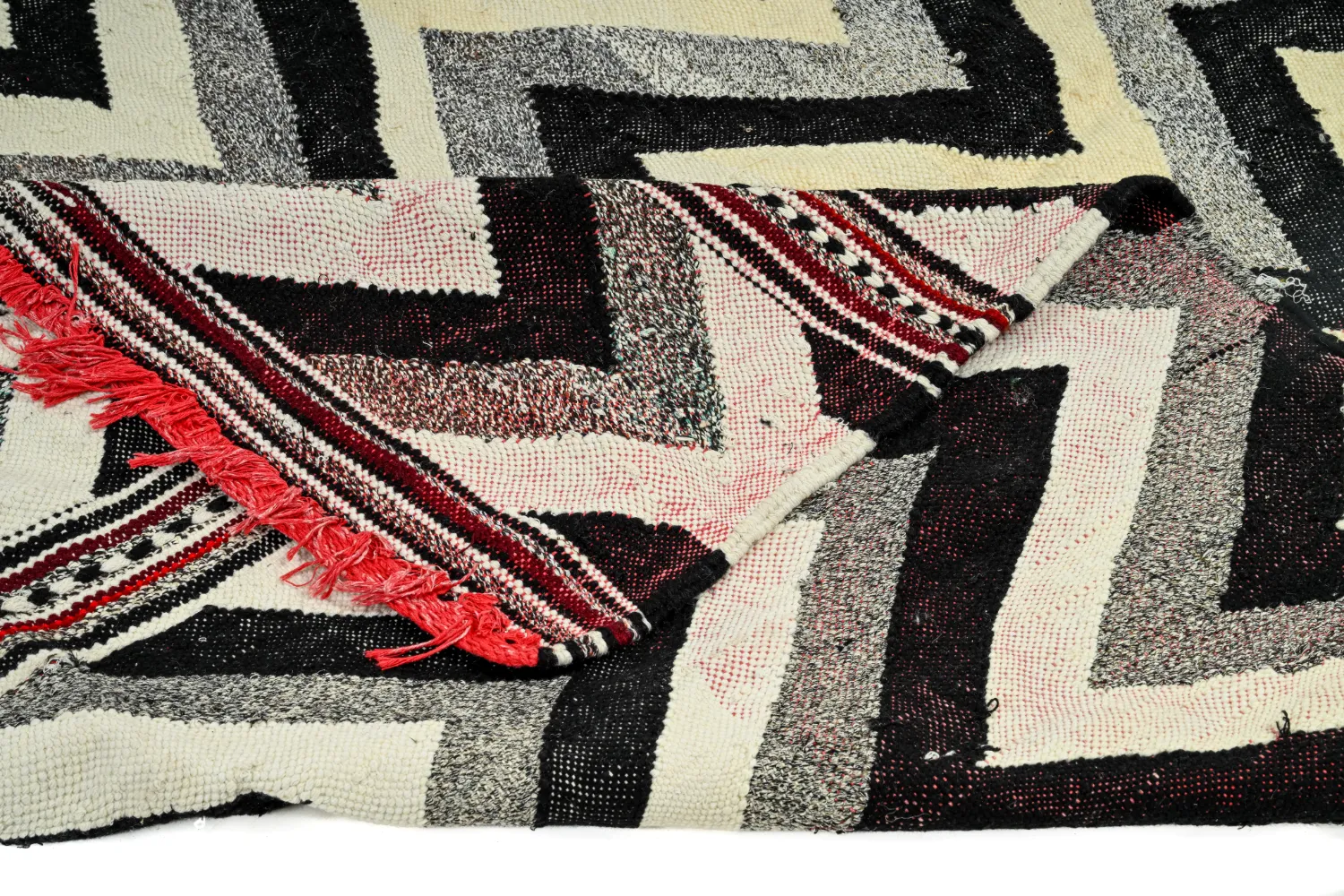 Marokkansk Boucherouite-teppe 150 x 280 cm