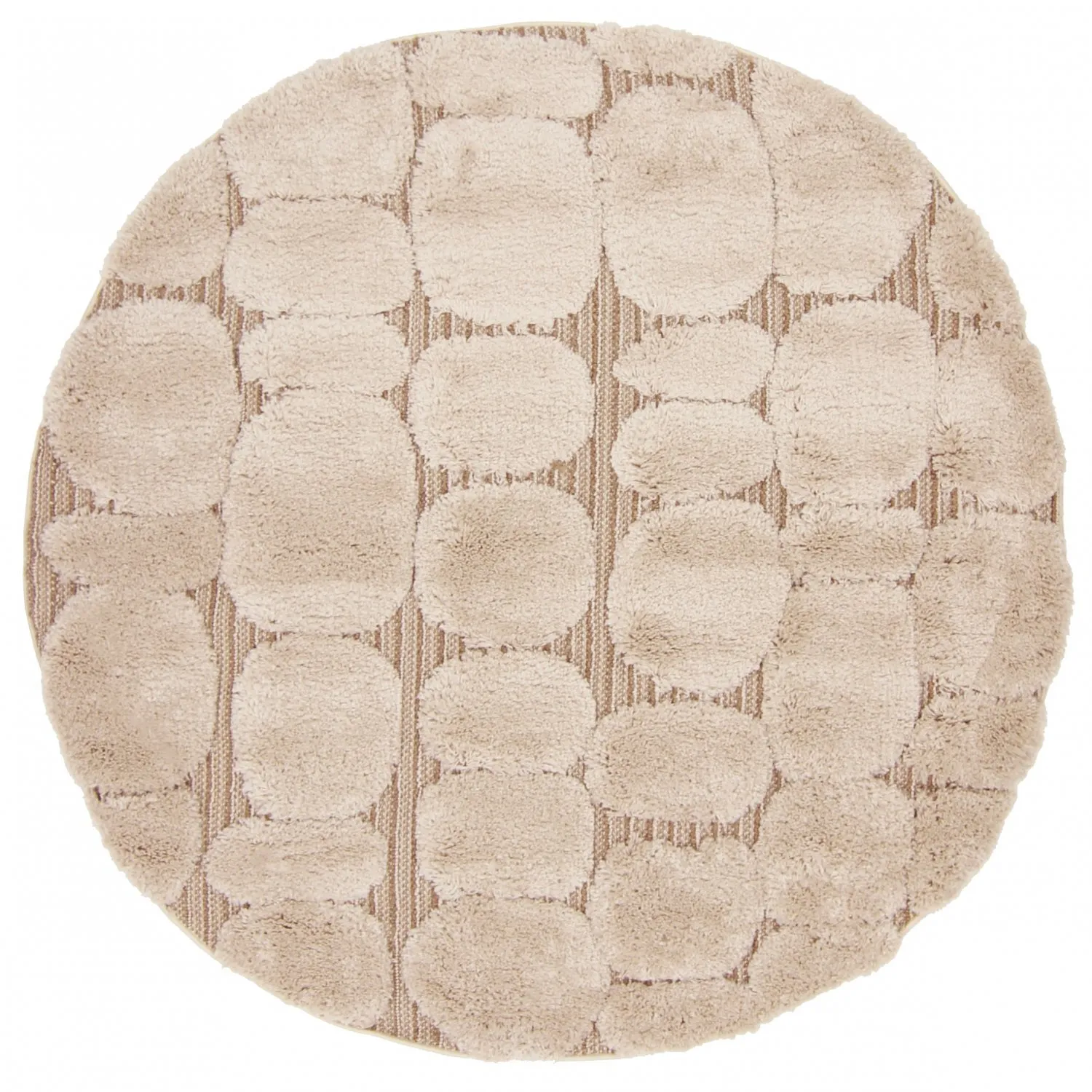 Runde tepper - Fondi (beige)