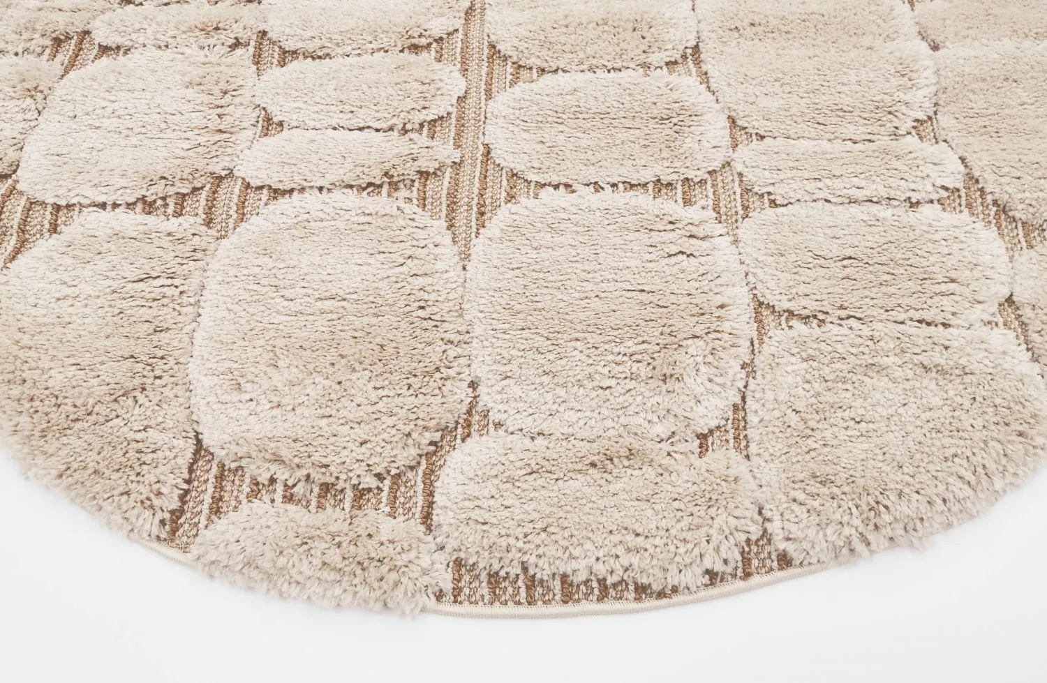 Runde tepper - Fondi (beige)
