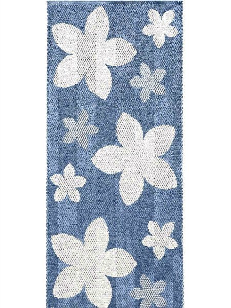 Plastmatter - Horredsmattan Flower (blå)