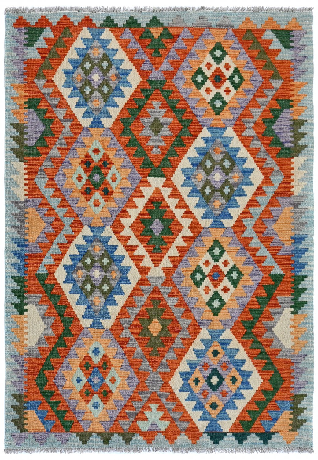 Kelim-teppe Afghansk 150 x 101 cm