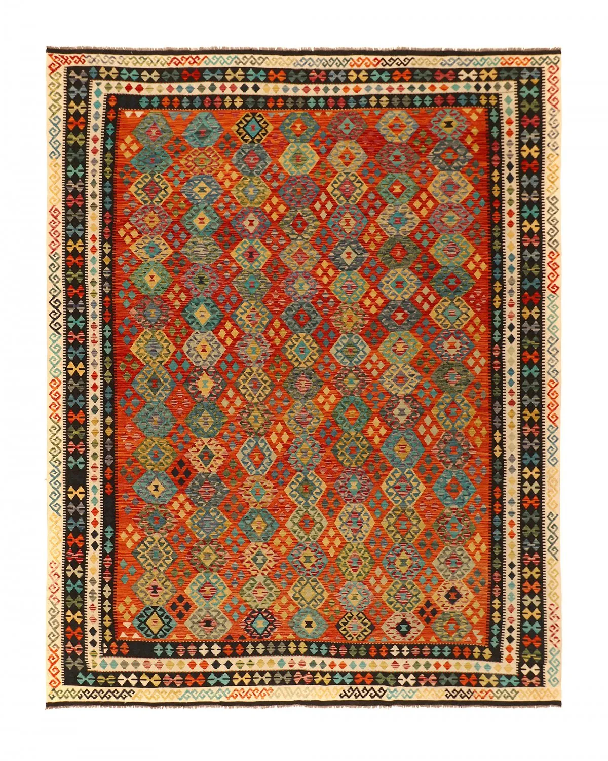Orientalsk kelimteppe 384 x 301 cm