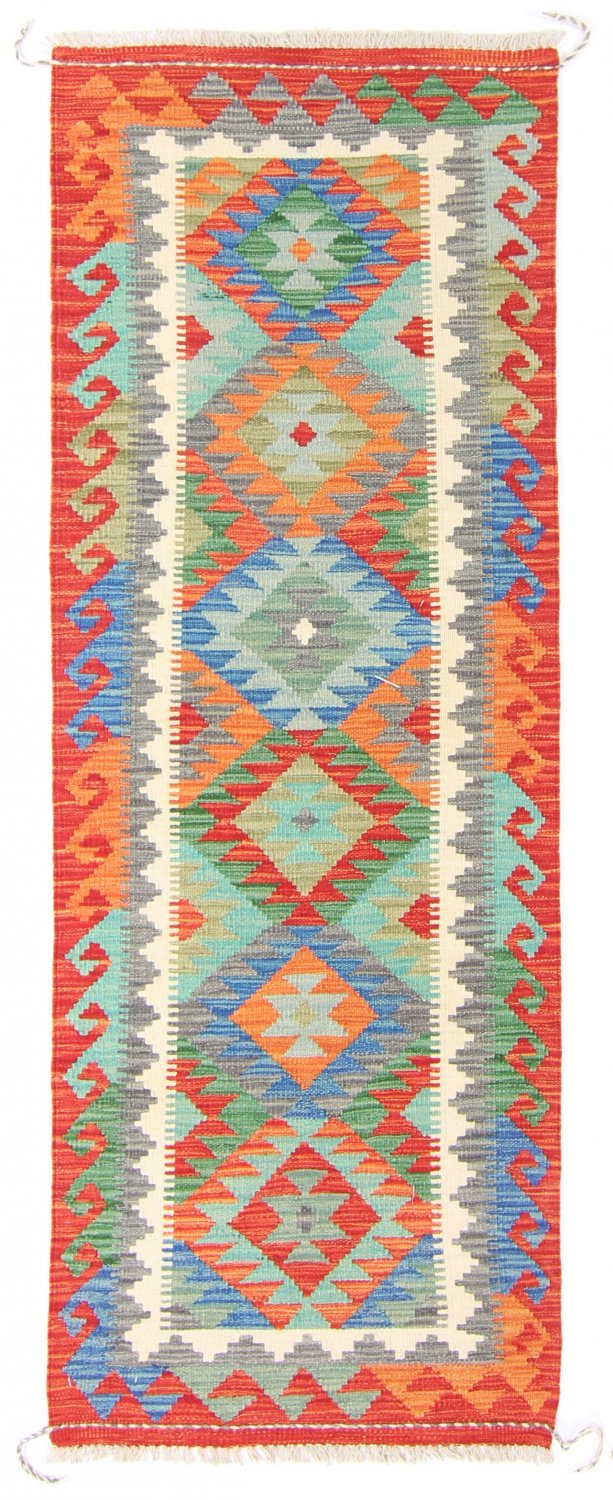 Kelim-teppe Afghansk 200 x 72 cm