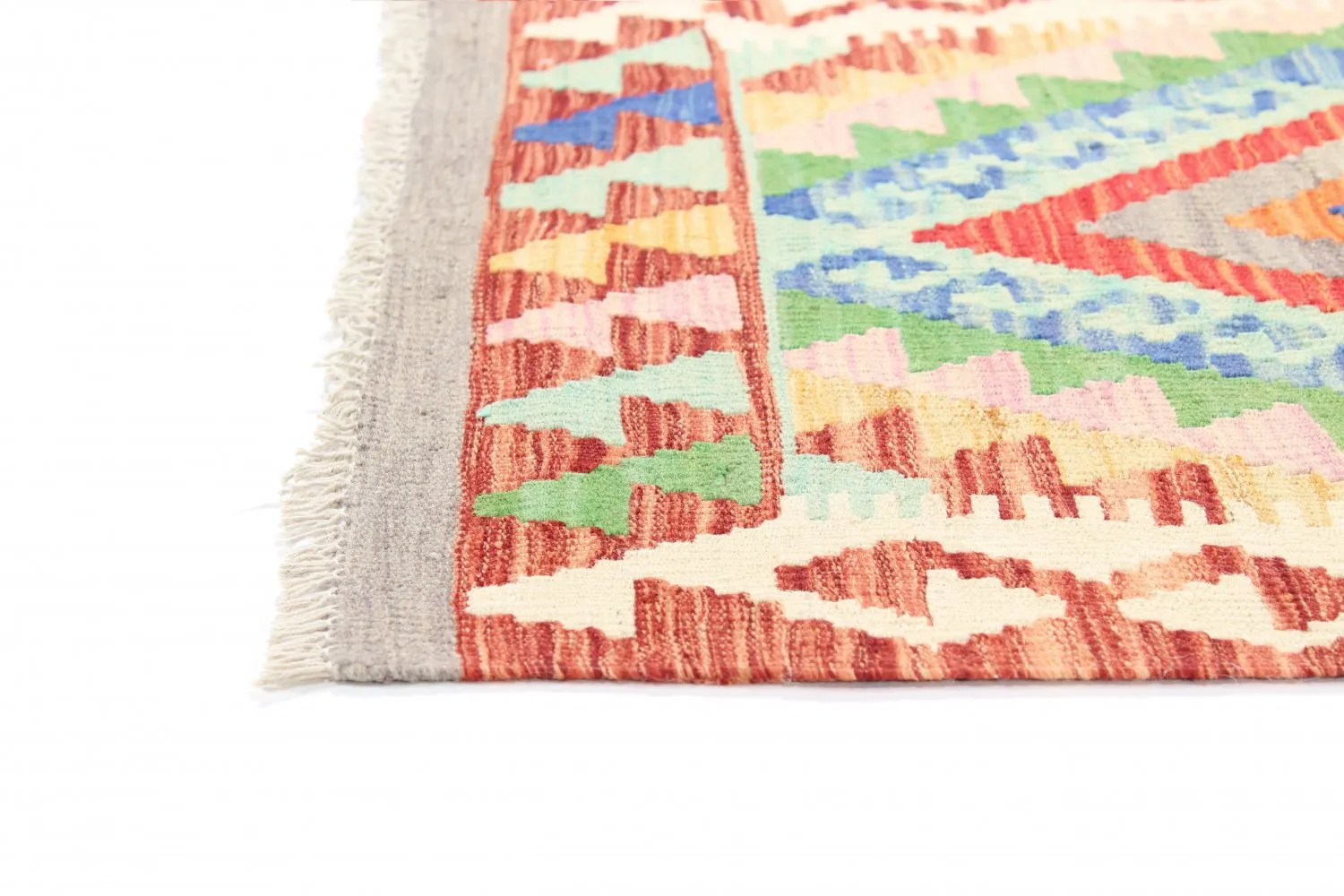 Orientalsk kelimteppe 202 x 76 cm