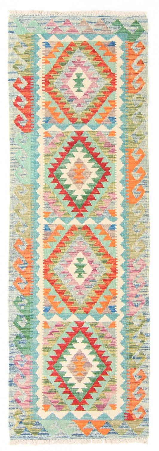 Orientalsk kelimteppe 204 x 69 cm