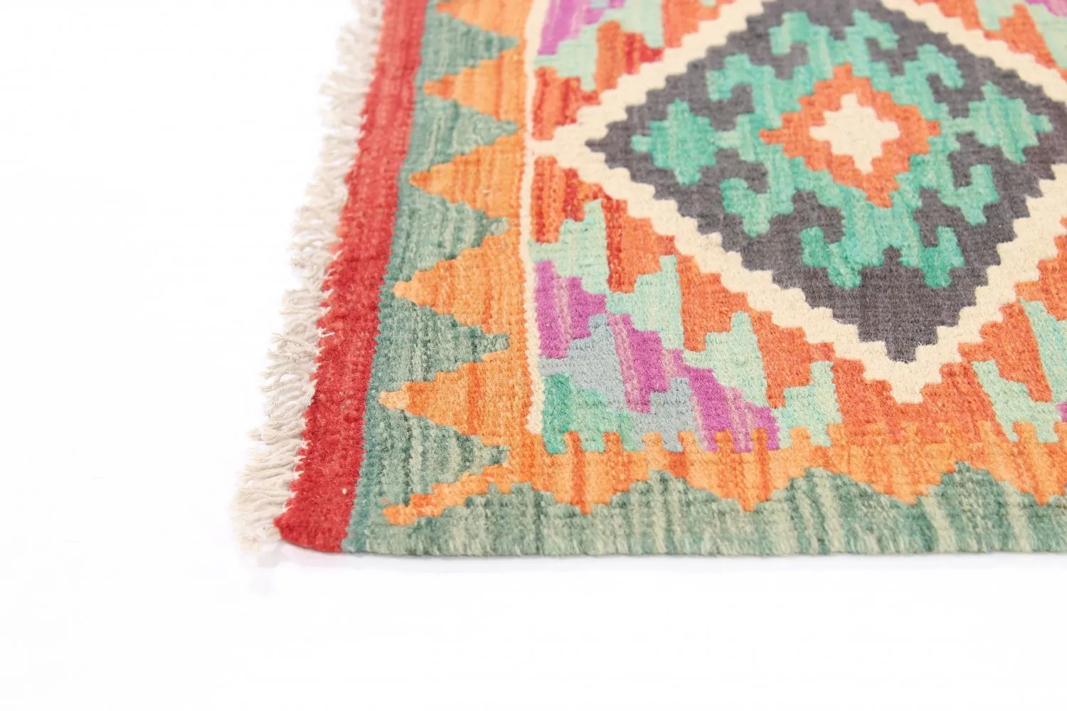 Orientalsk kelimteppe 203 x 71 cm