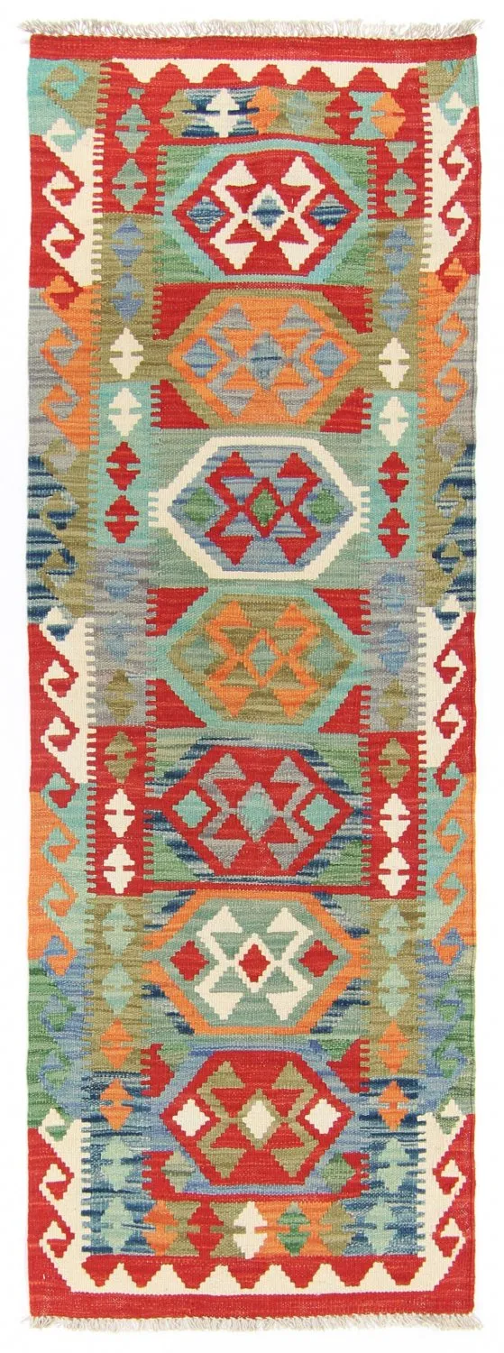 Orientalsk kelimteppe 199 x 68 cm