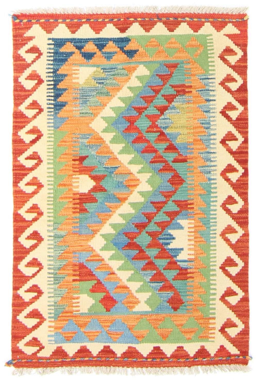 Kelim-teppe Afghansk 121 x 81 cm