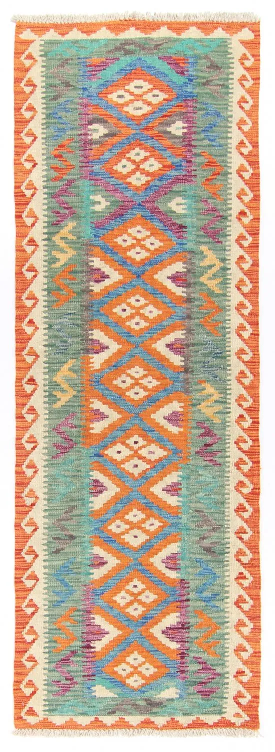 Orientalsk kelimteppe 207 x 72 cm