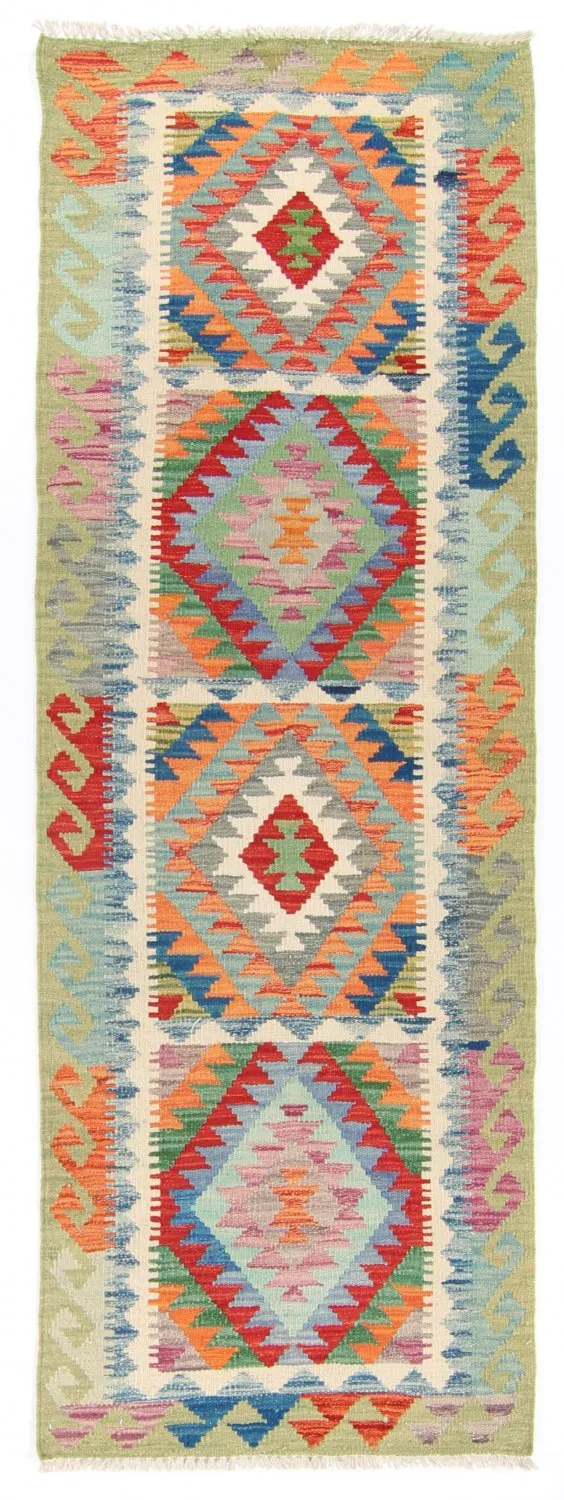 Orientalsk kelimteppe 206 x 70 cm