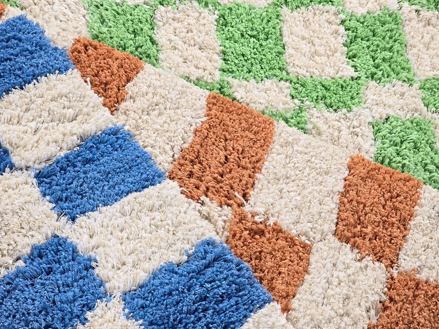 Ryetepper - Atrani Natural Cotton Shaggy (oransje)