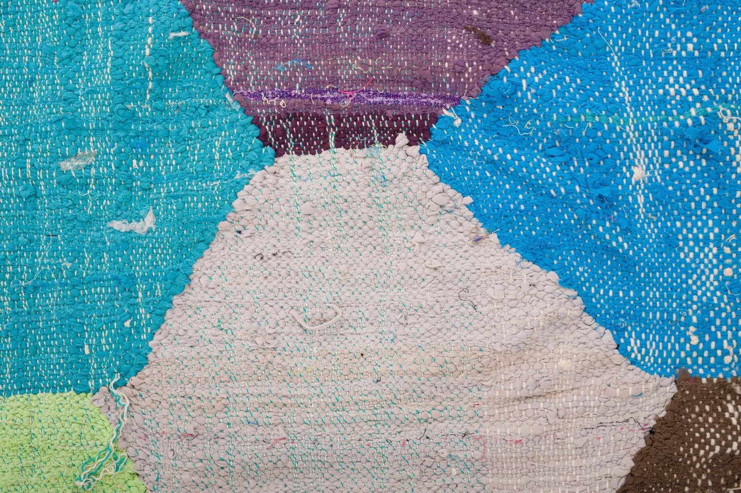 Marokkansk Boucherouite-teppe 150 x 285 cm