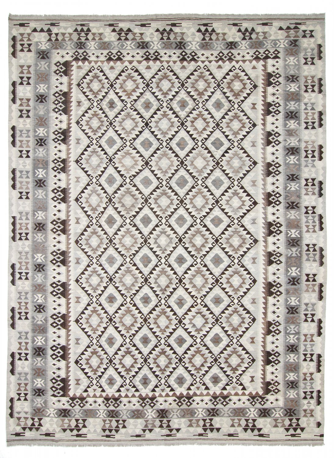 Kelim-teppe Afghansk 398 x 299 cm