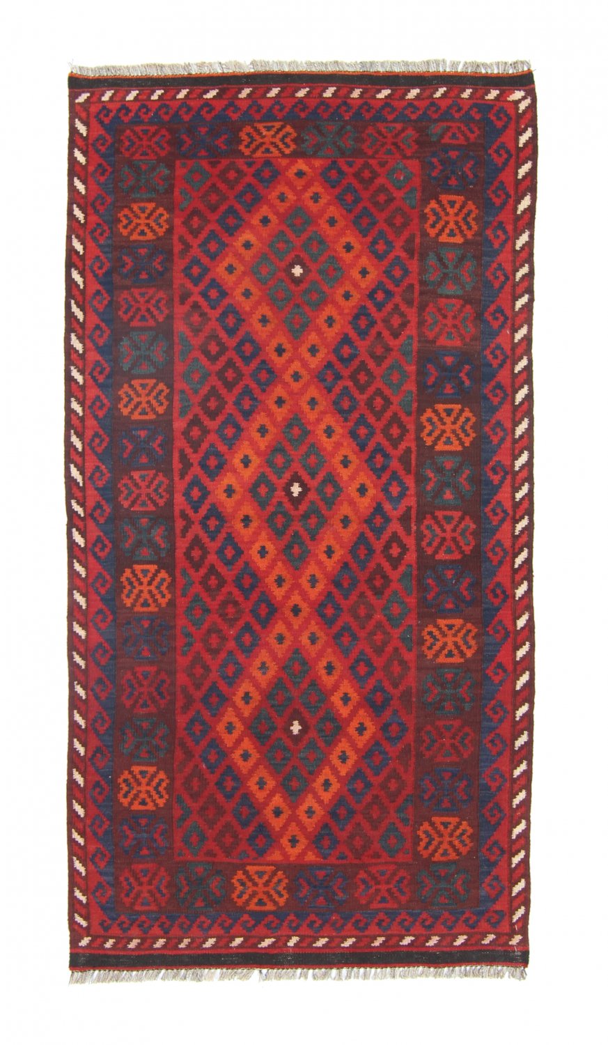 Kelim-teppe Afghansk 195 x 100 cm