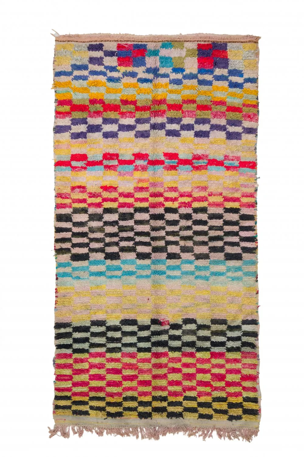 Marokkansk Boucherouite-teppe 320 x 160 cm