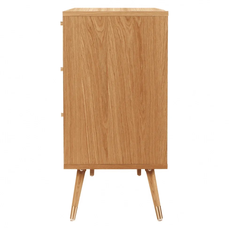 Kommode - Prime - 6 lådor (eik)