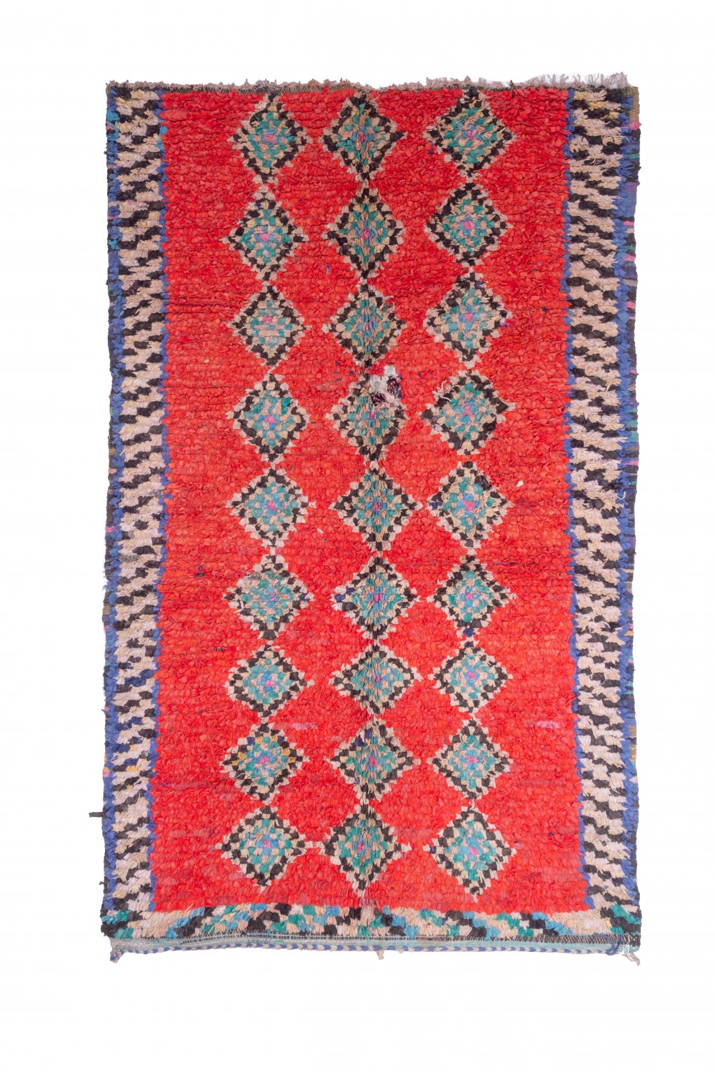 Marokkansk Boucherouite-teppe 285 x 170 cm