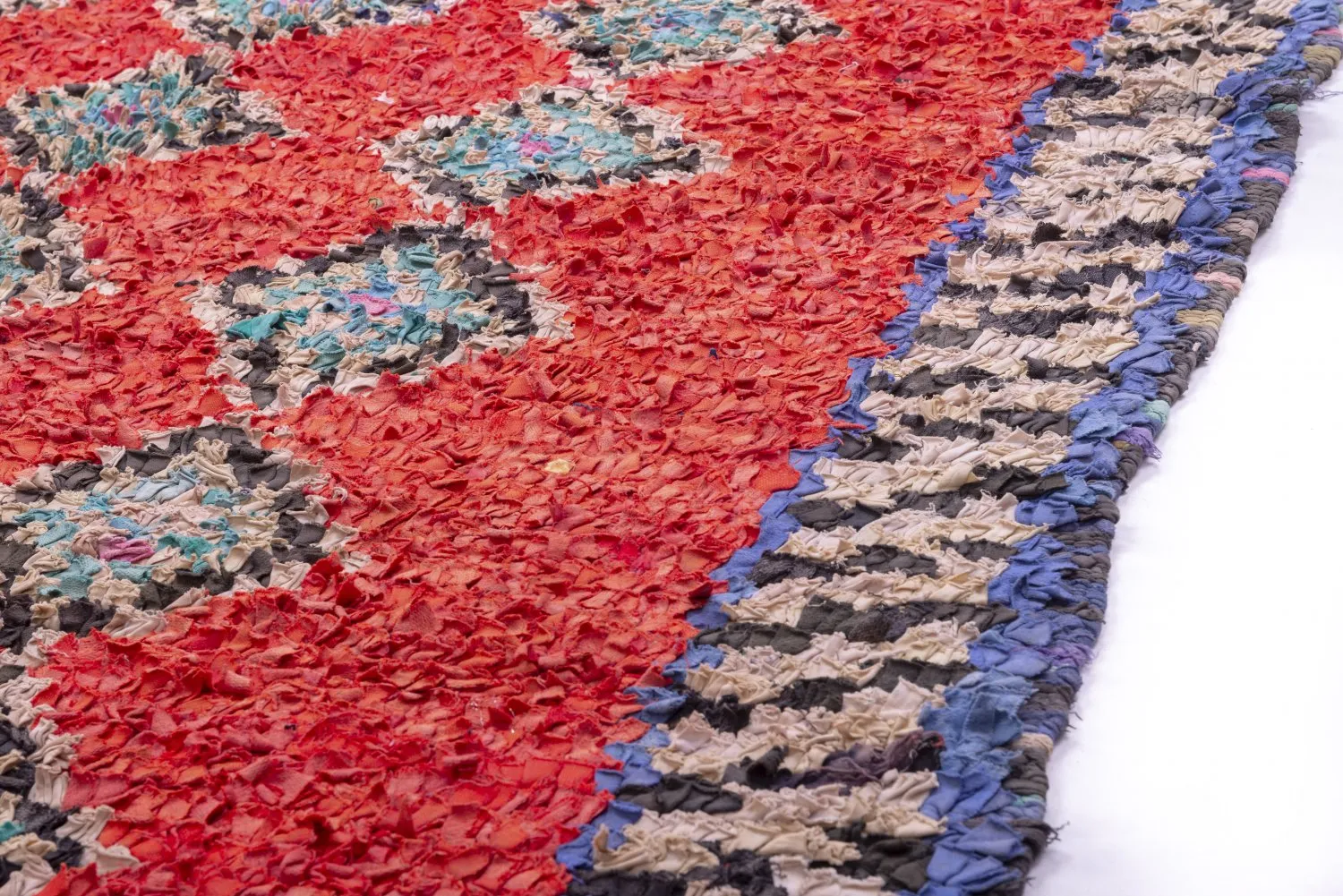 Marokkansk Boucherouite-teppe 285 x 170 cm