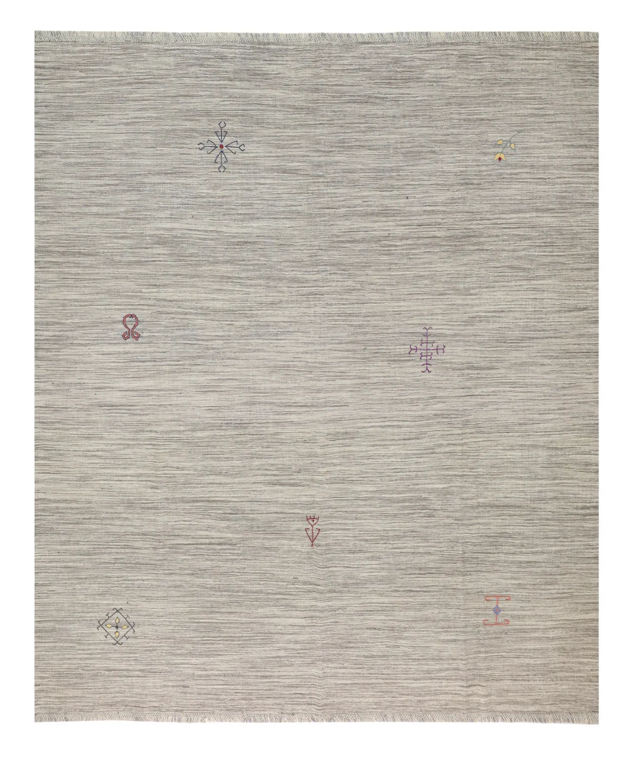 Orientalsk Teppe - Modern Kelim Hand Woven - 250 x 303 cm