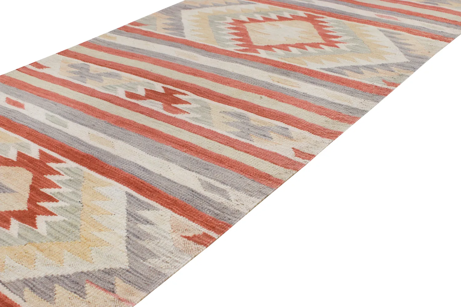 Orientalsk Teppe - Hazara Kelim Hand Woven - 81 x 278 cm