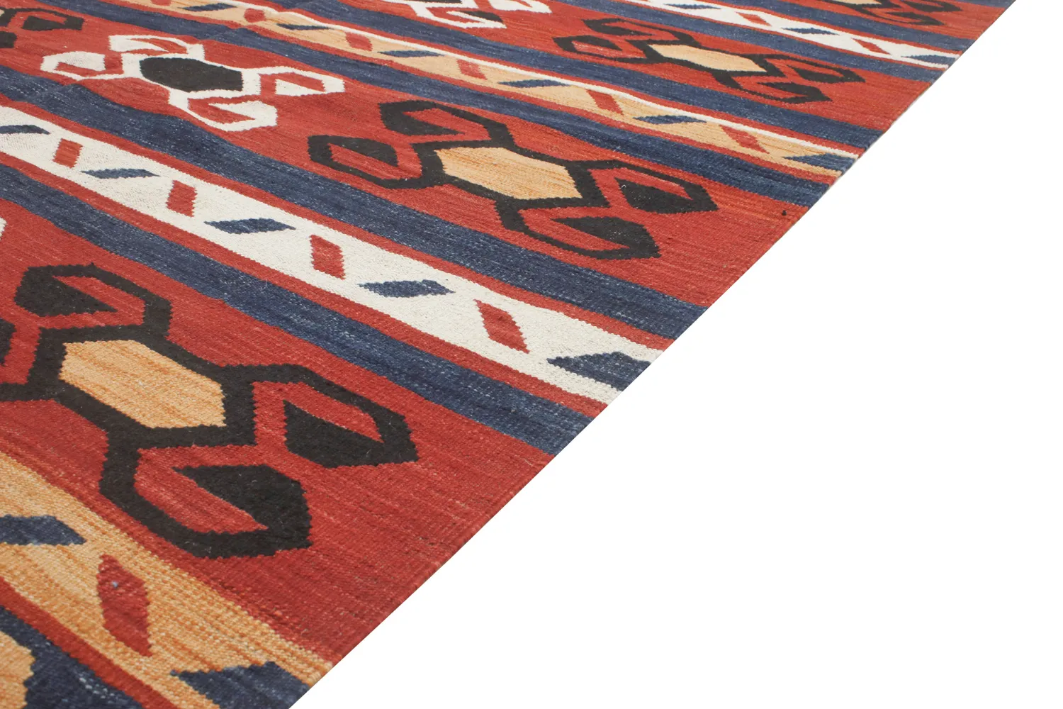 Orientalsk Teppe - Hazara Kelim Hand Woven - 198 x 289 cm