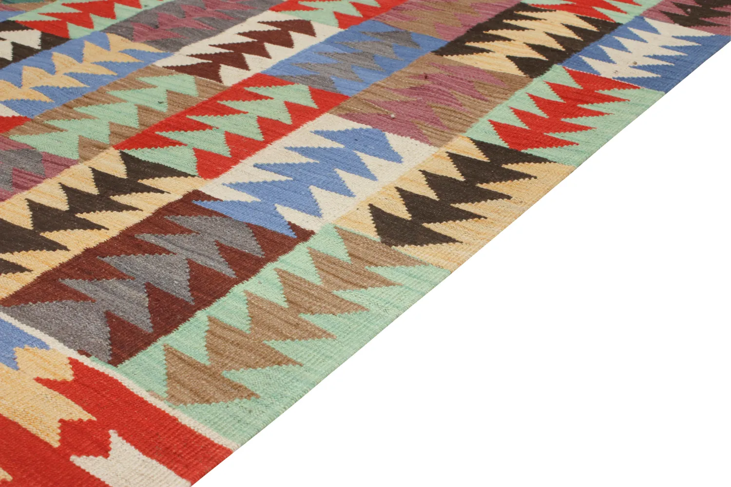 Orientalsk Teppe - Hazara Kelim Hand Woven - 154 x 201 cm