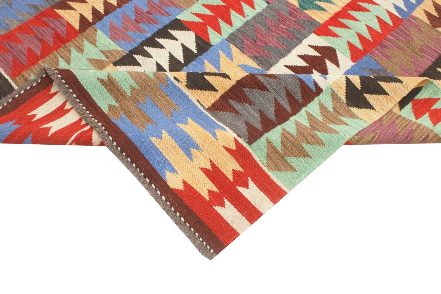 Orientalsk Teppe - Hazara Kelim Hand Woven - 154 x 201 cm