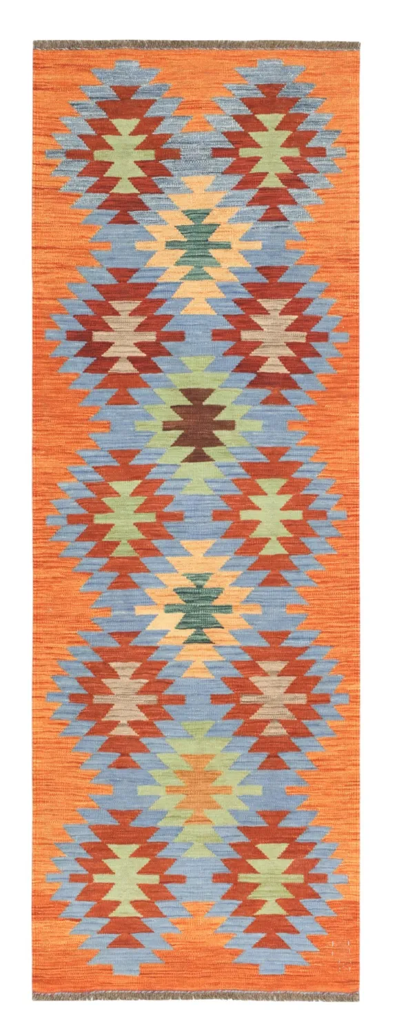 Orientalsk Teppe - Hazara Kelim Hand Woven - 81 x 241 cm