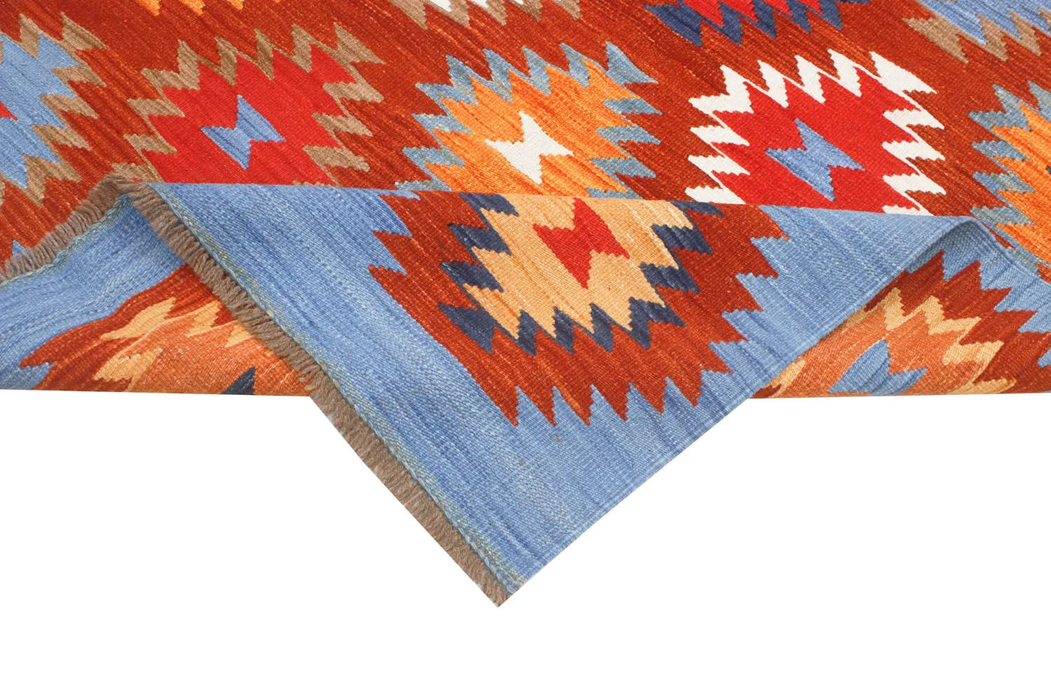 Orientalsk Teppe - Hazara Kelim Hand Woven - 135 x 184 cm