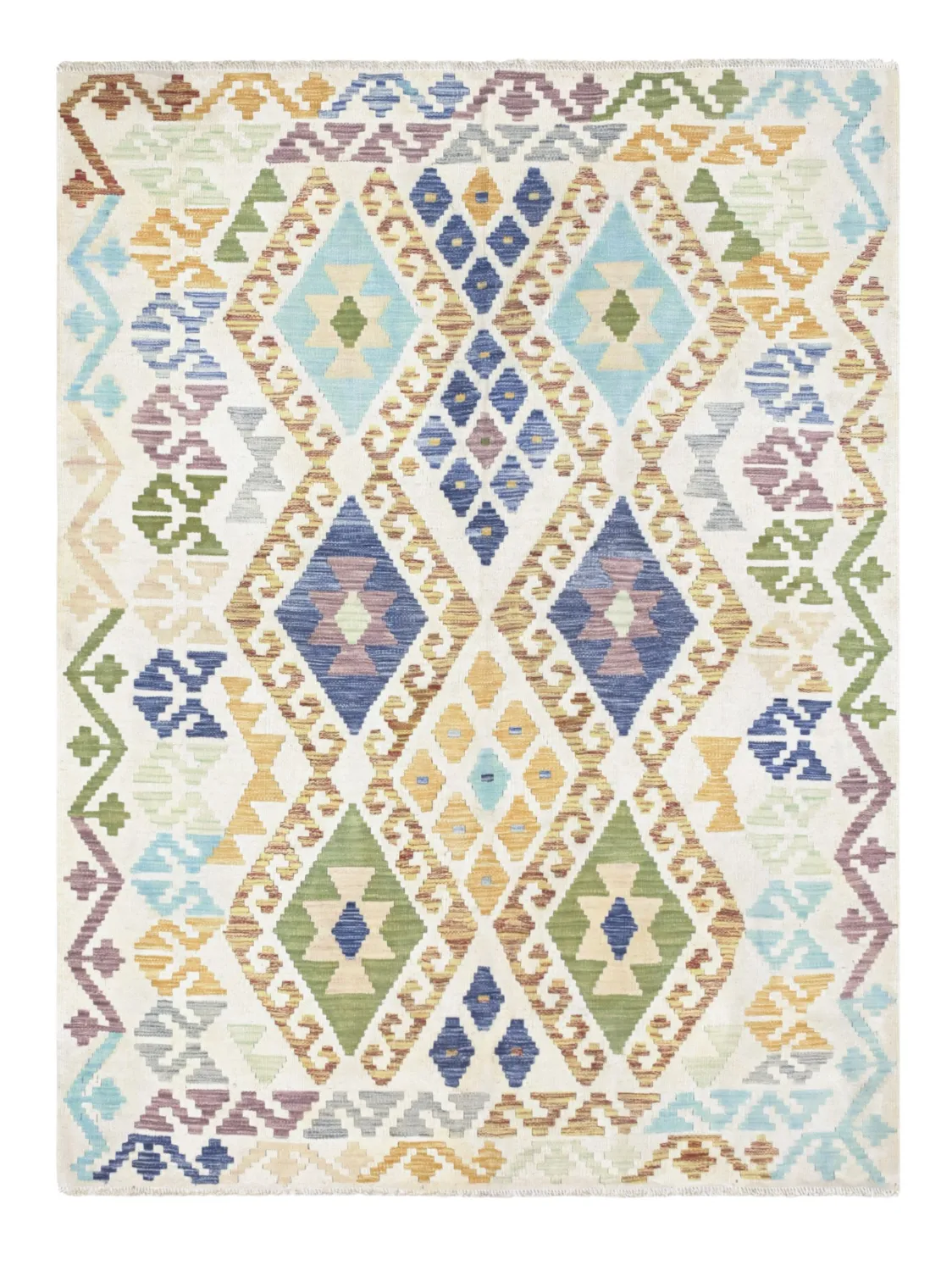 Orientalsk Teppe - Vegi Kelim Hand Woven - 159 x 200 cm
