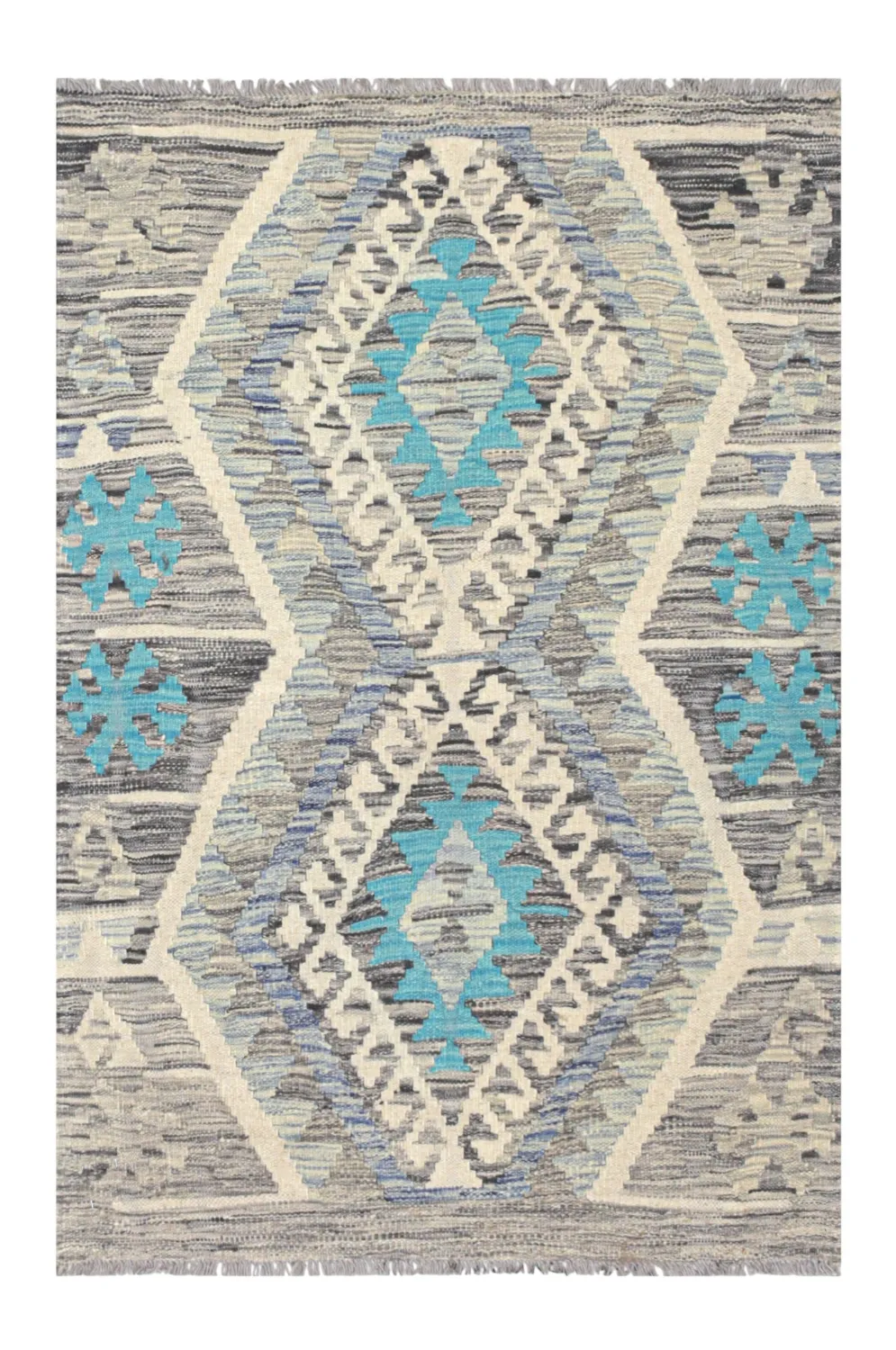 Orientalsk Teppe - Vegi Kelim Hand Woven - 86 x 123 cm