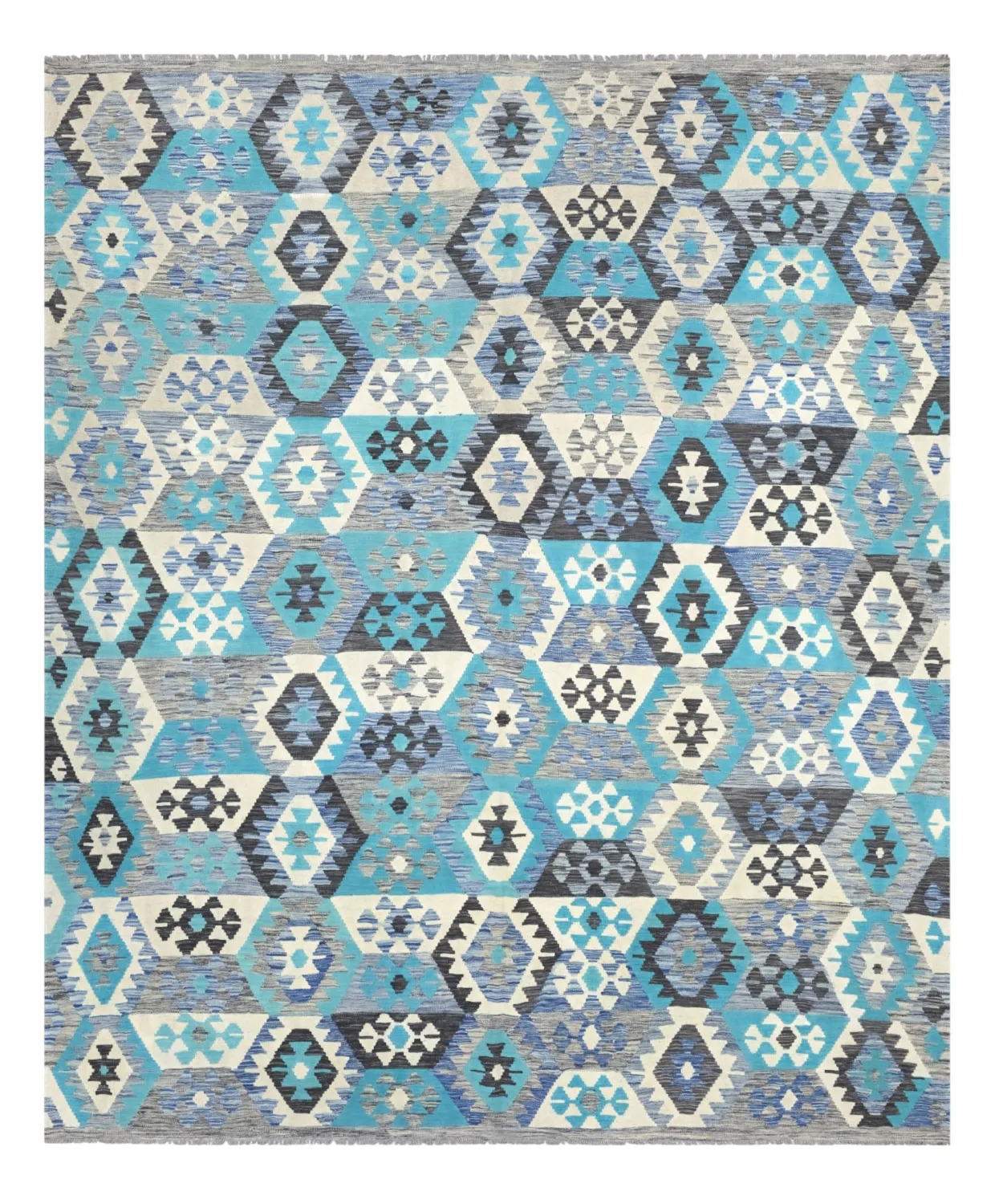 Orientalsk Teppe - Vegi Kelim Hand Woven - 251 x 305 cm
