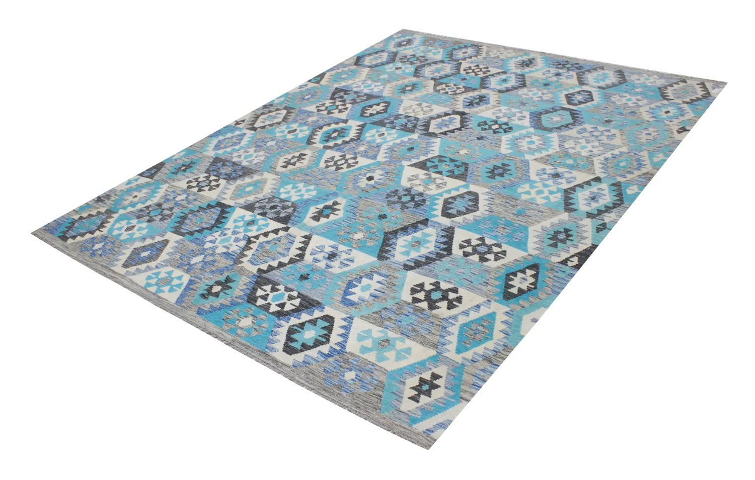 Orientalsk Teppe - Vegi Kelim Hand Woven - 251 x 305 cm