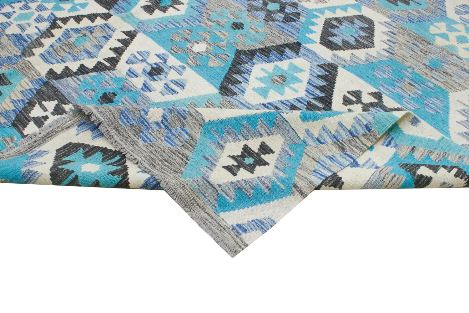 Orientalsk Teppe - Vegi Kelim Hand Woven - 251 x 305 cm
