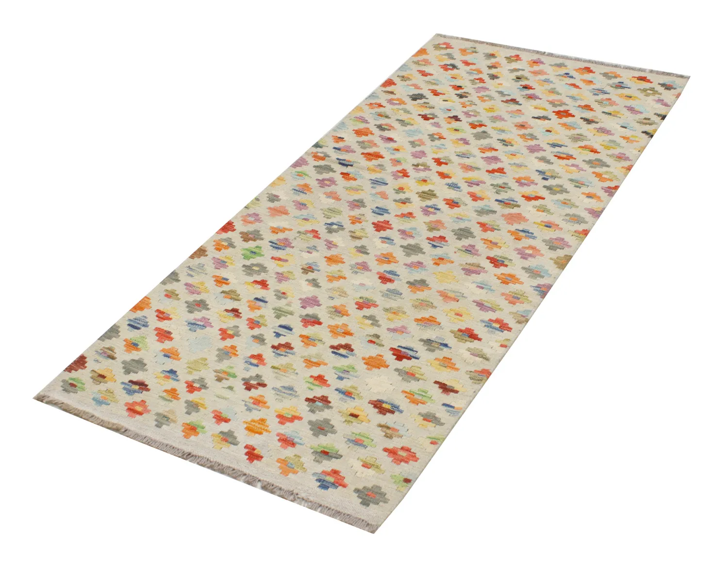 Orientalsk Teppe - Vegi Kelim Hand Woven - 77 x 197 cm