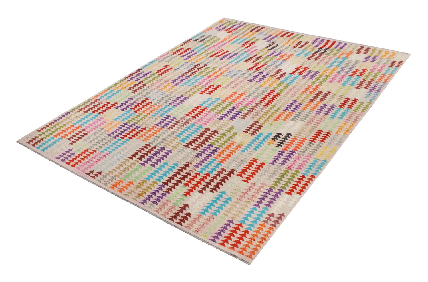 Orientalsk Teppe - Vegi Kelim Hand Woven - 298 x 403 cm
