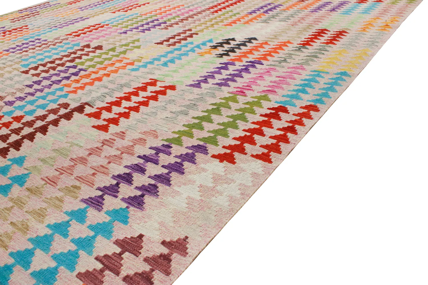 Orientalsk Teppe - Vegi Kelim Hand Woven - 298 x 403 cm