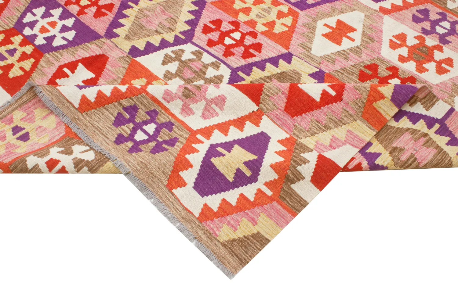 Orientalsk Teppe - Vegi Kelim Hand Woven - 251 x 300 cm
