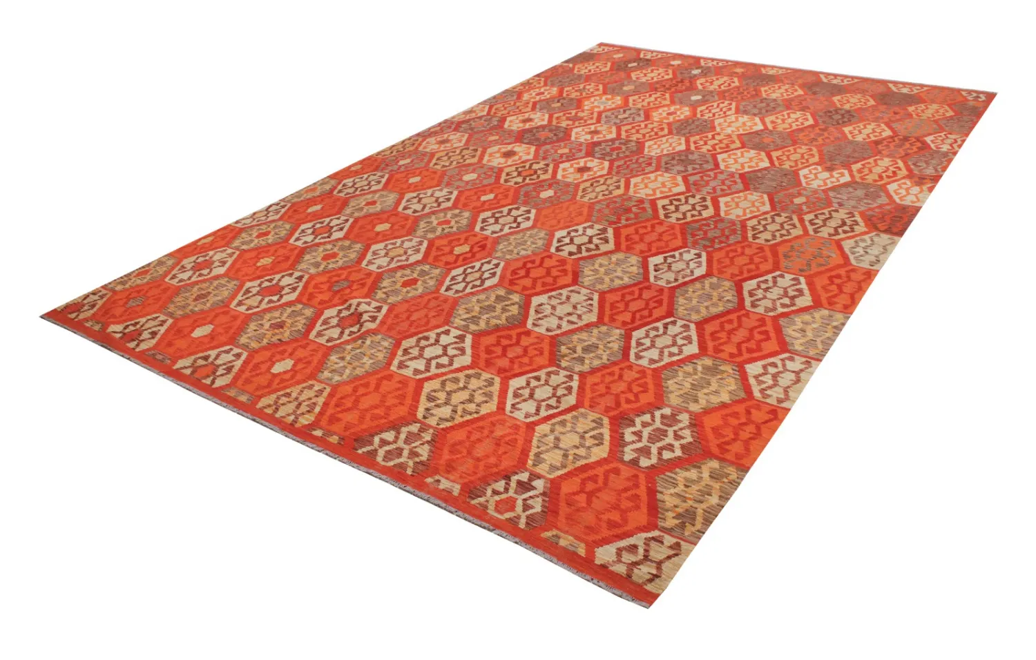 Orientalsk Teppe - Vegi Kelim Hand Woven - 301 x 487 cm