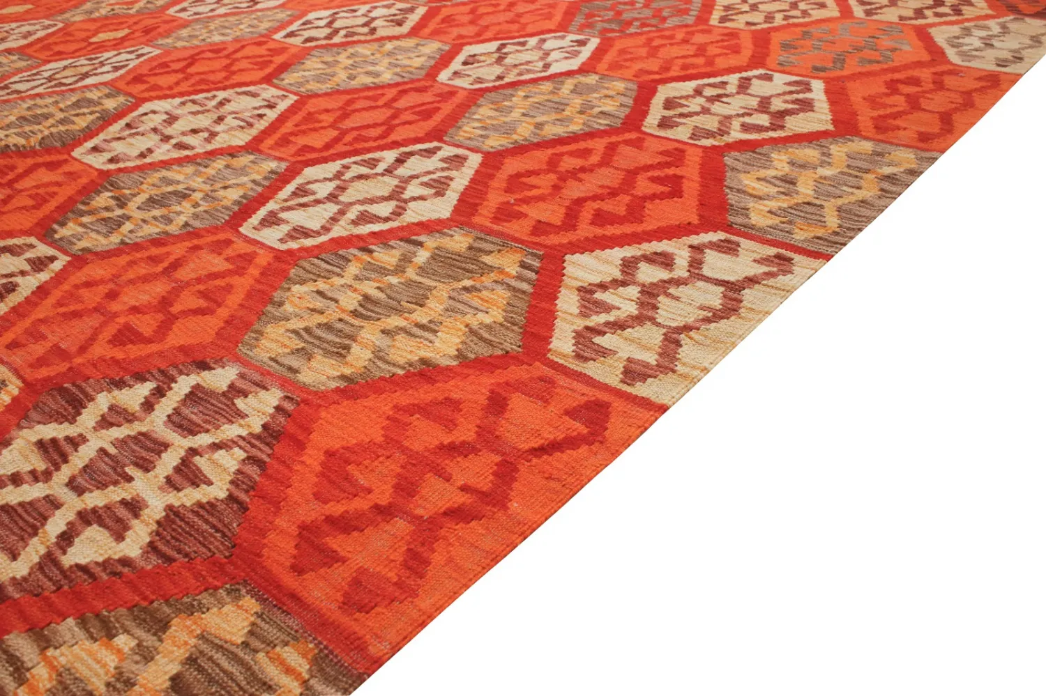 Orientalsk Teppe - Vegi Kelim Hand Woven - 301 x 487 cm