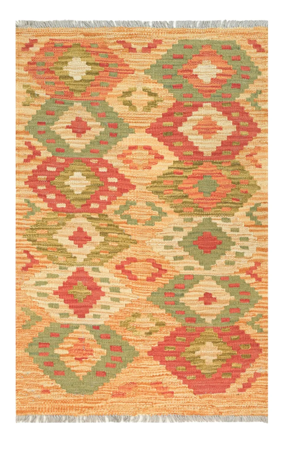 Orientalsk Teppe - Vegi Kelim Hand Woven - 54 x 86 cm
