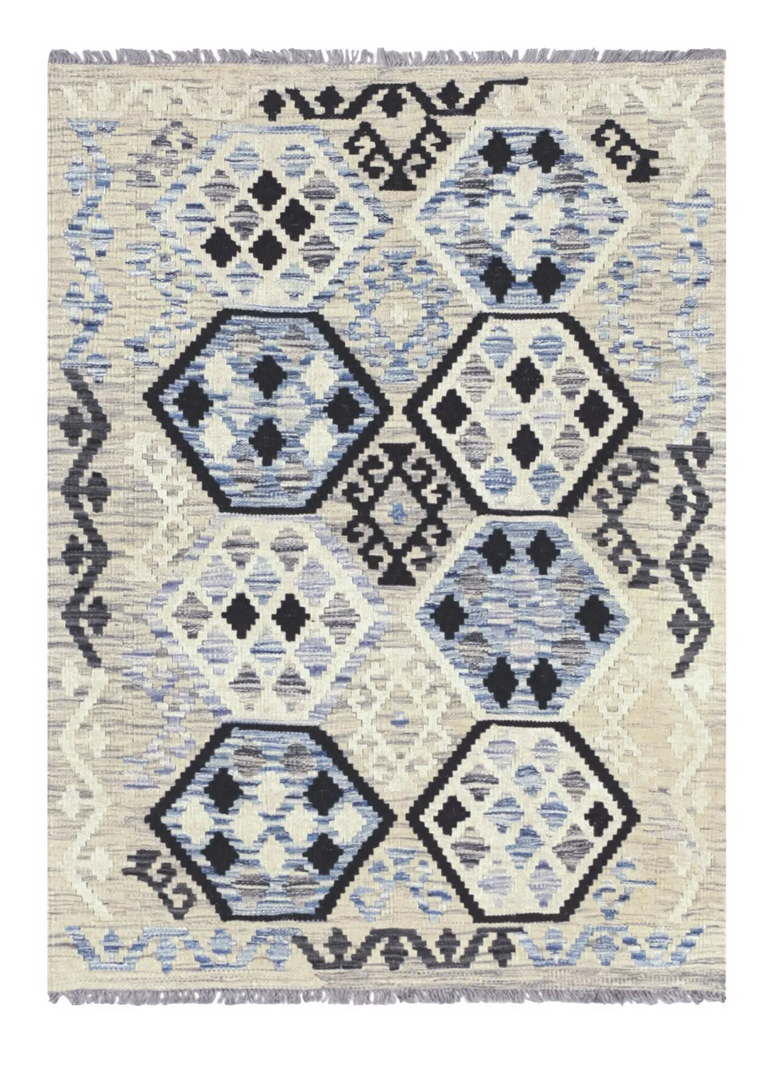 Orientalsk Teppe - Vegi Kelim Hand Woven - 83 x 117 cm