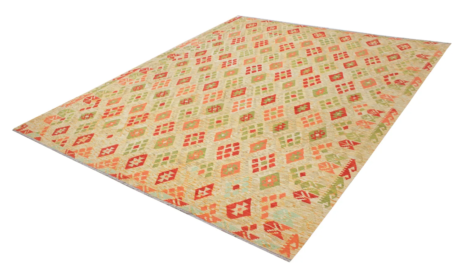 Orientalsk Teppe - Vegi Kelim Hand Woven - 305 x 392 cm