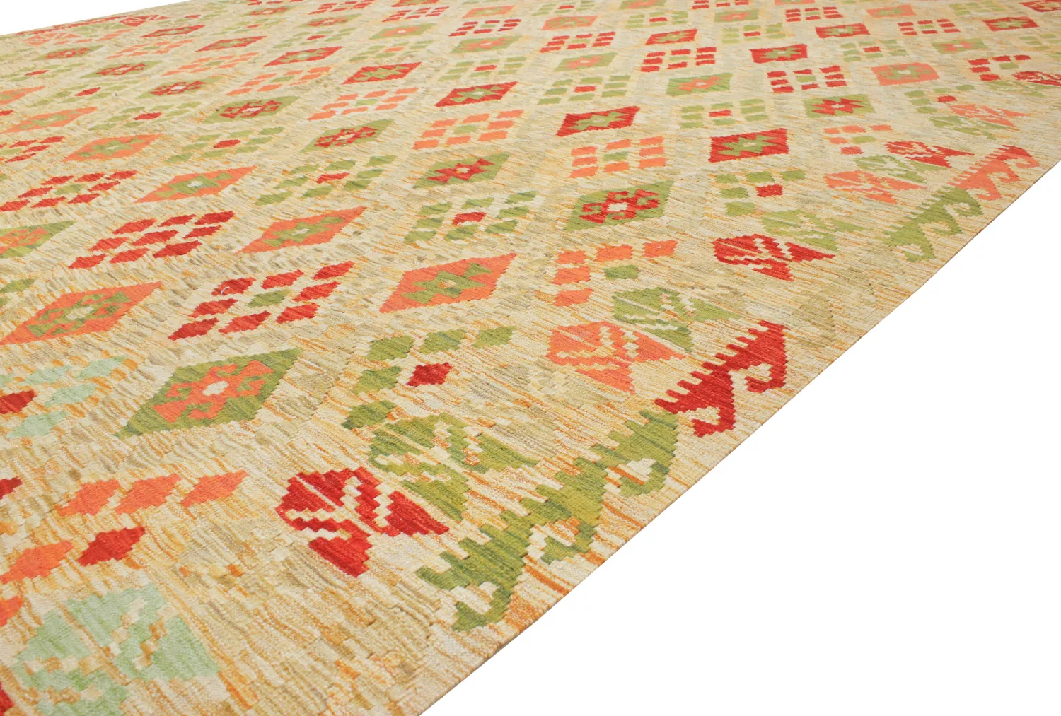 Orientalsk Teppe - Vegi Kelim Hand Woven - 305 x 392 cm