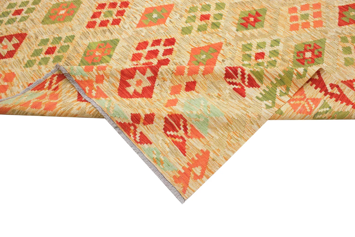 Orientalsk Teppe - Vegi Kelim Hand Woven - 305 x 392 cm