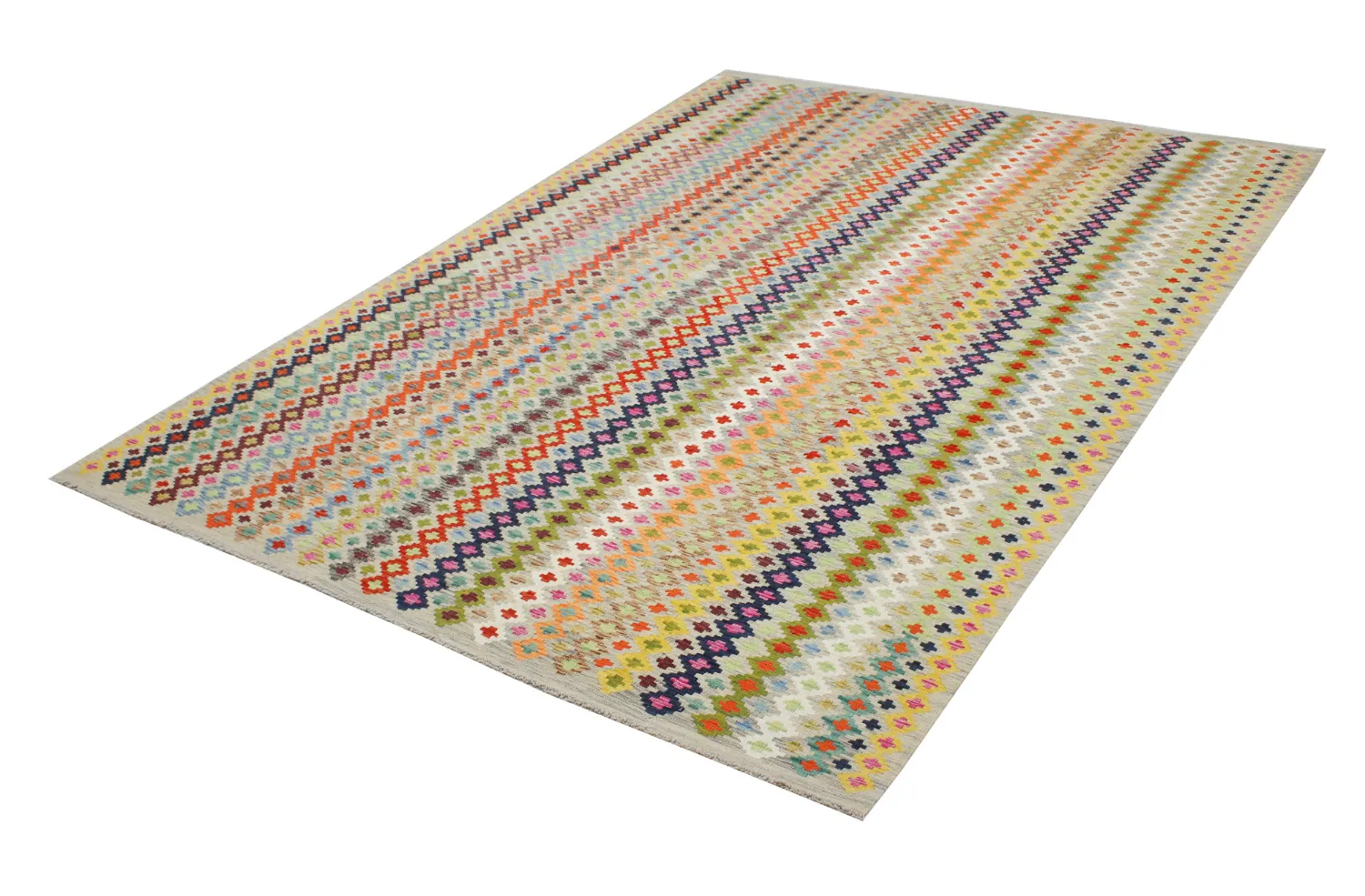 Orientalsk Teppe - Vegi Kelim Hand Woven - 296 x 344 cm